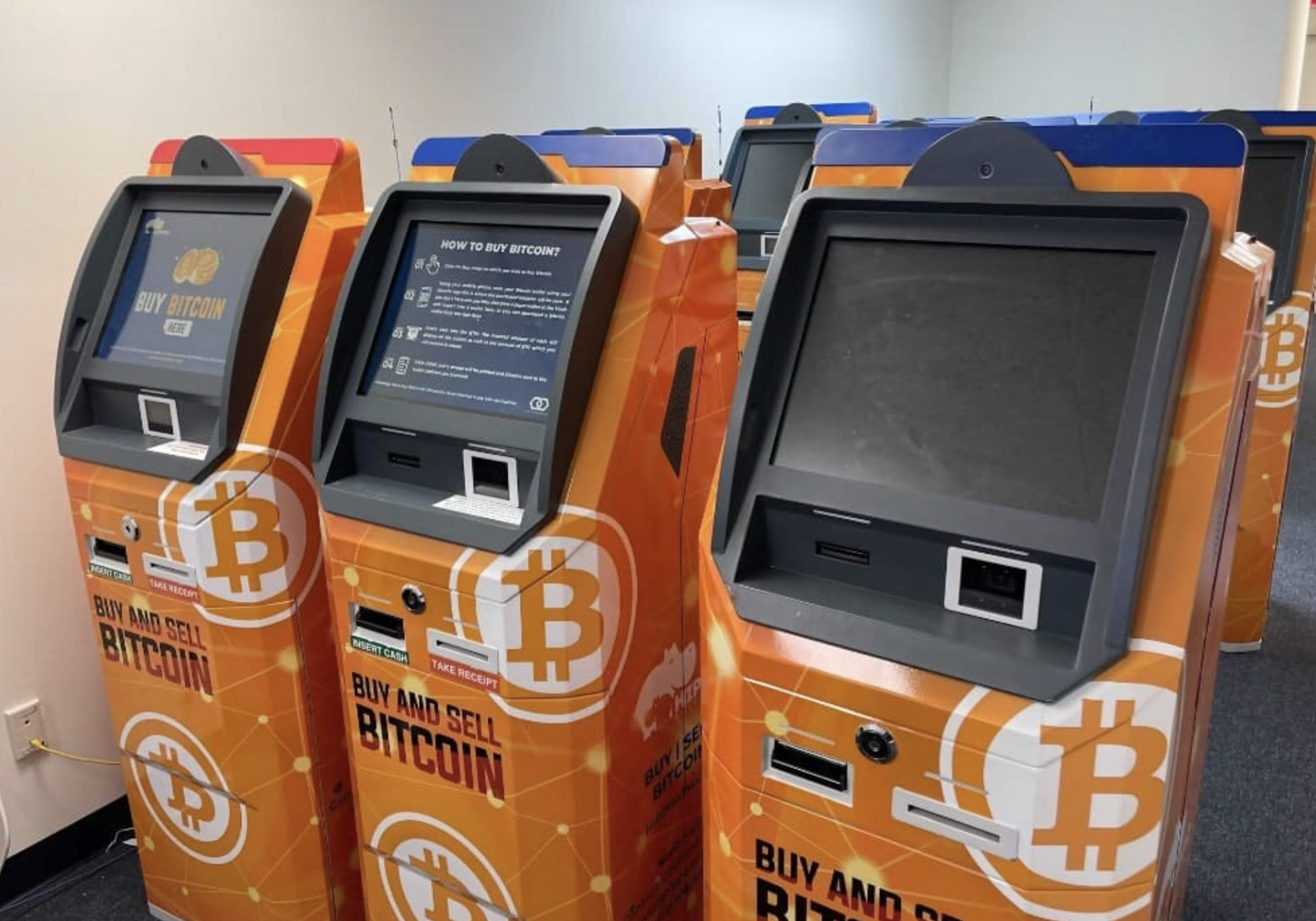 BTC ATM machine example