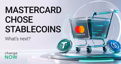 Mastercard stablecoin settlement announcement — crypto payments becoming mainstream in 2026